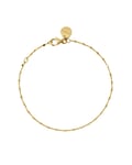 Sheer Station Bracelet Gold