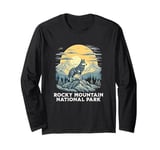 Rocky Mountain National Park Gray Wolf Wildlife Long Sleeve T-Shirt