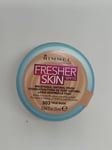 Radiant Skin Foundation - Rimmel London Fresh Skin Porcelain Shine 303 - Breatha