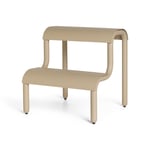 Ferm Living - Up Step Stool Cashmere - Pallar - Beige - Metall