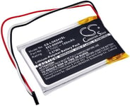 Batteri til AHB222535PJT for Logitech, 3.7V, 180 mAh