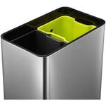 EKO Recycle Mirage Bin 20+20L