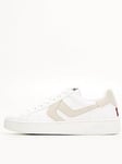 Levi's Swift Leather Trainers - White, White, Size 41, Women