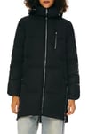 Orolay Manteau Femme Hiver avec Capuche pour Manteaux en Duvet Légers Élégants Noir S