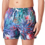 BOSS Men's Piranha Swim Short, Bright Blue431,