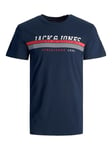 Jack & Jones Mens T-shirts Crew Neck Short Sleeve Casual Cotton Summer Tee S-2XL