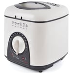 1L MINI DEEP FRYER COMPACT SMALL KITCHEN FAT FRYER & BASKET FISH & CHIPS FRYING