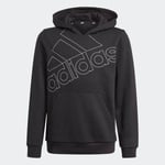 Sort Adidas Logo HD Hettegenser