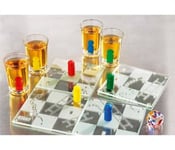 Snakes and Ladders Drinking Game Shot Glass Dice Coasters Party