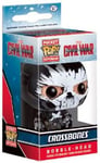 Porte Clé Captain America - Civil War - Crossbones Pocket Pop 4cm