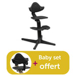 Stokke Chaise Haute Nomi Black acheté = baby set offert