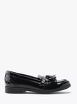 Start-Rite Kids' Sketch Patent Loafer Shoes, Black