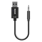 Langaton KEBIDU Bluetooth 5.1 -vastaanotinsovitin Autokaiutin 3,5 mm Jack Aux Audio Music Dongle auton Bluetooth-lähettimelle