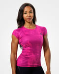 Better Bodies Performance cut tee Pink Print - S