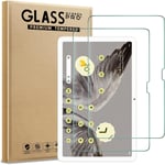 Verre Trempé Compatible Google Pixel Tablet, [Lot De 2] Protection D'écran Pour Google Pixel Tablet [0.26mm] [Extrêmement Résistant Aux Rayures] [Haute Définition][Facile À Installer]