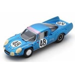 ALPINE A210 N.48 12th LE MANS 1967 R.DE LAGENESTE-J.CHEINISSE 1:43 Spark Model