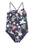 Roxy Fille Vacay For Life One Piece Maillot de bain une pièce, Mood Indigo Alma Swim, 6 ans