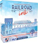 Railroad Ink: Edition Bleu Profond – Horrible Guild – Allemand – Jeu de dés pour 1 à 6 Personnes à partir de 8 Ans, Bleu