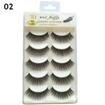 False Eyelashes Eye Lash Extension 3d Faux Mink Hair 02