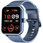 Blackview R50 Montre Connectée avec Appel Bluetooth SmartWatch de Fitness Tracker d'Activit Contrôle de musique - Bleu