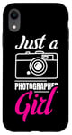 Coque pour iPhone XR Camera Girl Picture Artist Girl Female Photographer