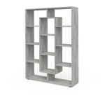 Vicco - Meuble de rangement cube , Gris, 103.9 x 143 cm