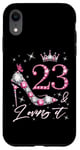 iPhone XR 23 & Loving it 23rd Birthday 23 Years Old Woman Queen Bday Case