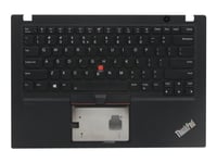 Lite-On - Erstatningstastatur For Bærbar Pc - Bakbelysning - Engelsk - Europa - Svart - Med Toppdeksel - For Thinkpad T14s Gen 1 20T0, 20T1