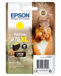 EPSON SINGLEPACK YELLOW 378XL SQUIRREL CLARA PHOTO HD INK SUPL