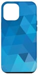 Coque pour iPhone 12 Pro Max Bleu abstrait