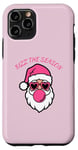 iPhone 11 Pro Christmas Santa Pink Rizz The Season Pink Gum Case