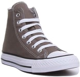 Converse All Star Hi All Star Hi Top Canvas Trainer In Black Womens UK 3 - 7