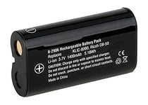 Amsahr BT-KDKLIC8000-1CT Numérique Remplacement Caméra/Caméscope Batterie pour Kodak Klic-8000/Easyshare Z612/Z712 Is/Z812 Is/Z1012 is Gris