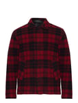 M Wool Shirt-148 Check Red Peak Performance