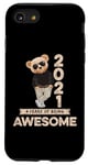 iPhone SE (2020) / 7 / 8 4th Birthday Boys Girls 2021 Original Awesome Teddy Bear Case