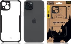 Tactical Tactical Quantum Stealth Cover For Apple Iphone 15 Clear/Black Standard