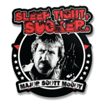 Chuck Norris - Sleep Tight, Sucker Sticker, Accessories