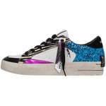 Baskets Crime London  sneakers Sk8 deluxe zebras