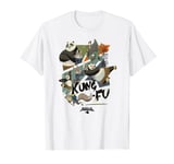 Kung Fu Panda 4 Po & Zhen VS Chameleon Action Panels T-Shirt