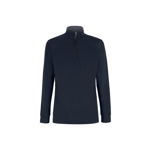 Conte Of Florence Major Zip Fleecegenser Herre Blue Navy, M