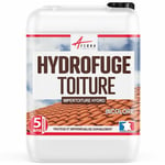 Arcane Industries - Hydrofuge Toiture, imperméabilisant toiture et tuiles incolore - impertoiture hydro - 20 l (jusqu'à 100 m²)