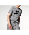 Nike Sportswear Air Max Mens T Shirt In Grey Cotton - Size 2XL