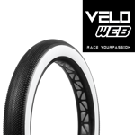 VEE RUBBER Couvercle Fat Bike Speedster 20×4 20 x 4 26TPI Rigide BLANC Vee Pneu