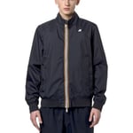 Veste K-Way  Giacca Arsene Plus2 Double Blue Depth - Green Lichen