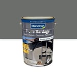 Huile de bardage teintée opaque - gris naturel - 5 litres BLANCHON