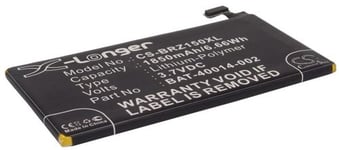 Kompatibelt med Blackberry Z15, 3.7V, 1850 mAh