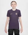 England (Men's Team) 2024/25 Match Away Older Kids' Nike Dri-FIT ADV Football Authentic Shirt