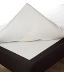 Kuvertlakan 120 x 200 percale vit, Värnamo of Sweden