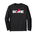 David Bowie Aladdin Sane Lightning Bolt Logo Long Sleeve T-Shirt