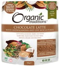 Organic Traditions Chocolate Latte with Ashwagandha and Probiotics 150 gram